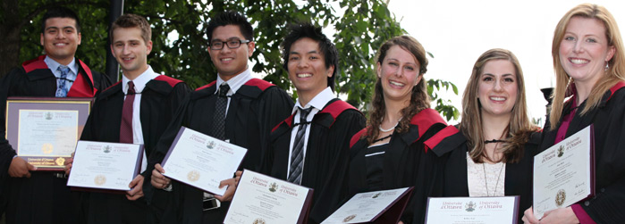 Convocating students