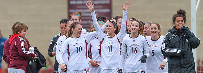 Gee-Gees women’s soccer team