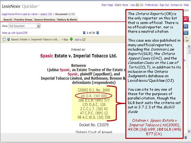 Citing legal clearance cases